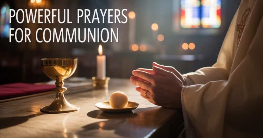 Prayers For Communion