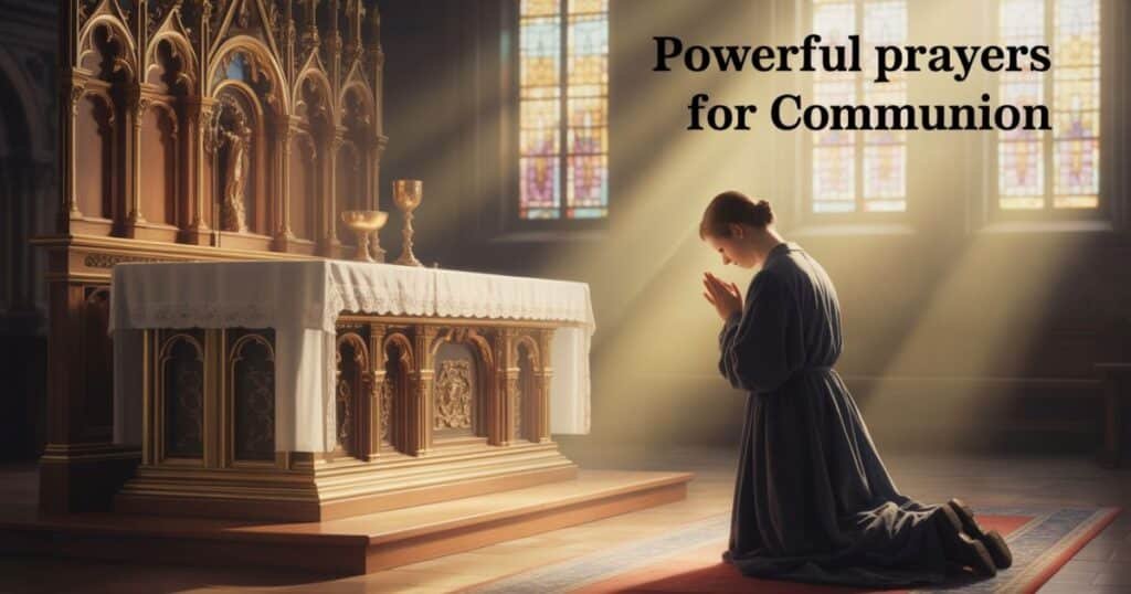 Prayers For Communion