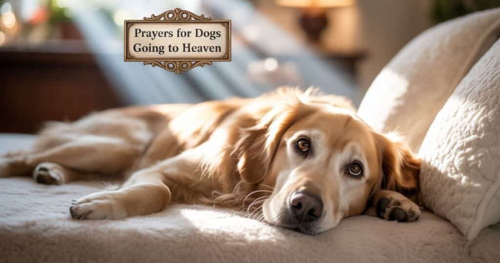 Prayers For Dogs Going To Heaven
