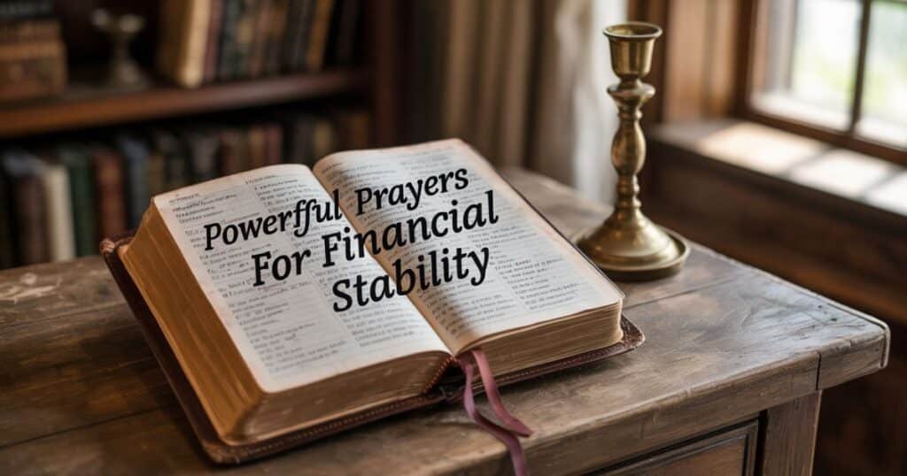 Prayers For Financial Stability