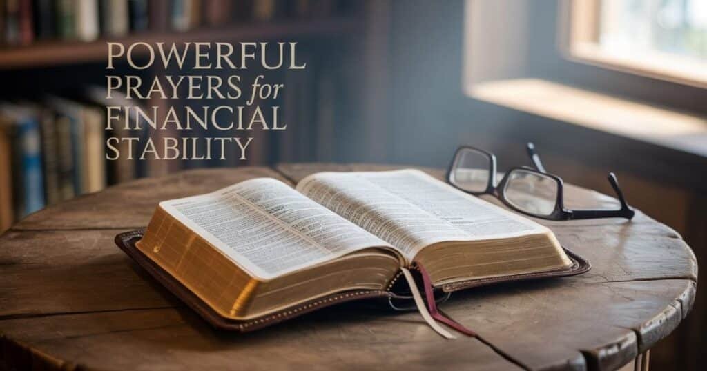 Prayers For Financial Stability